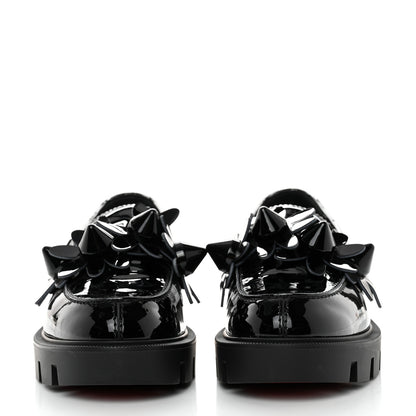 Christian Louboutin Patent Daisy Loafers 36 Black 2 of 8