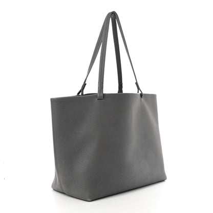 The Row Grained Calfskin Park Tote Three Grey 4 of 18