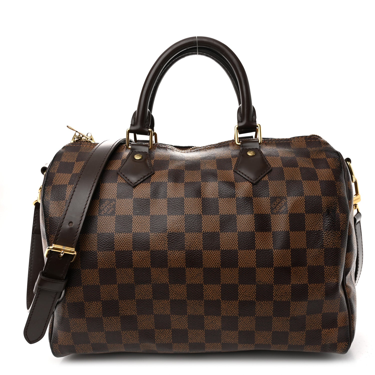 Louis Vuitton Damier Ebene Speedy Bandouliere 30 1 of 13