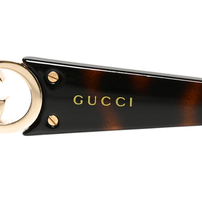 Gucci Acetate Oval Sunglasses GG1660S Tortoise 5 of 6