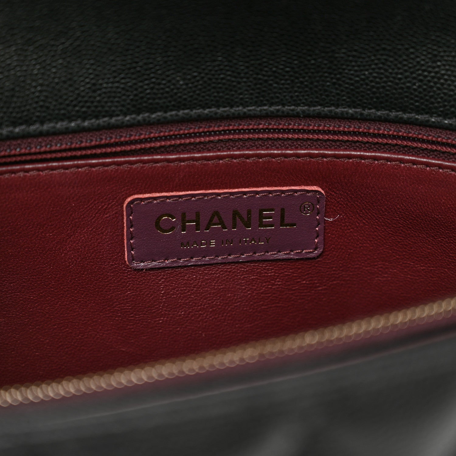 Chanel Caviar Quilted Medium Coco Handle Flap Black 7 of 11