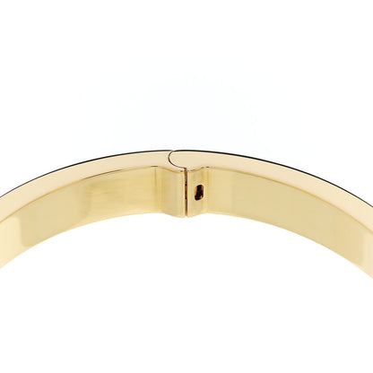 Cartier 18K Yellow Gold Diamond LOVE Paved Bracelet 18 7 of 8