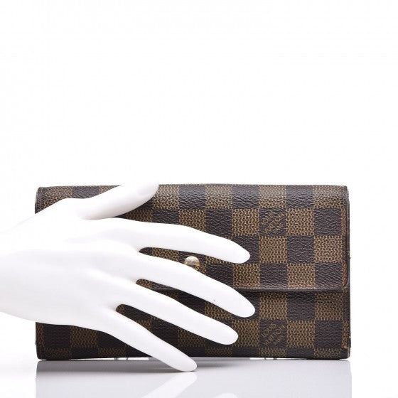 Damier Ebene Porte Tresor International Wallet