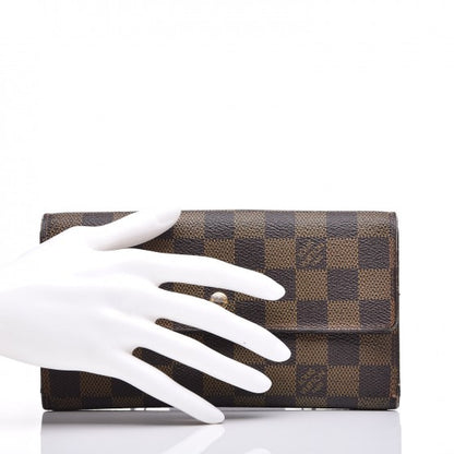 Louis Vuitton Damier Ebene Porte Tresor International Wallet 2 of 12
