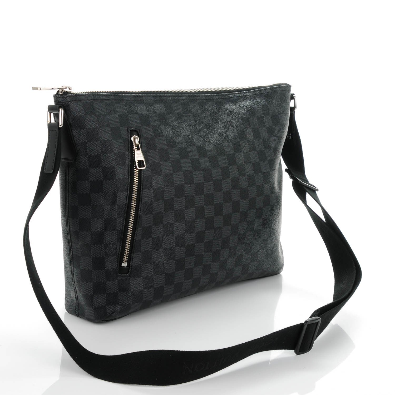 Louis Vuitton Damier Graphite Mick MM 3 of 8
