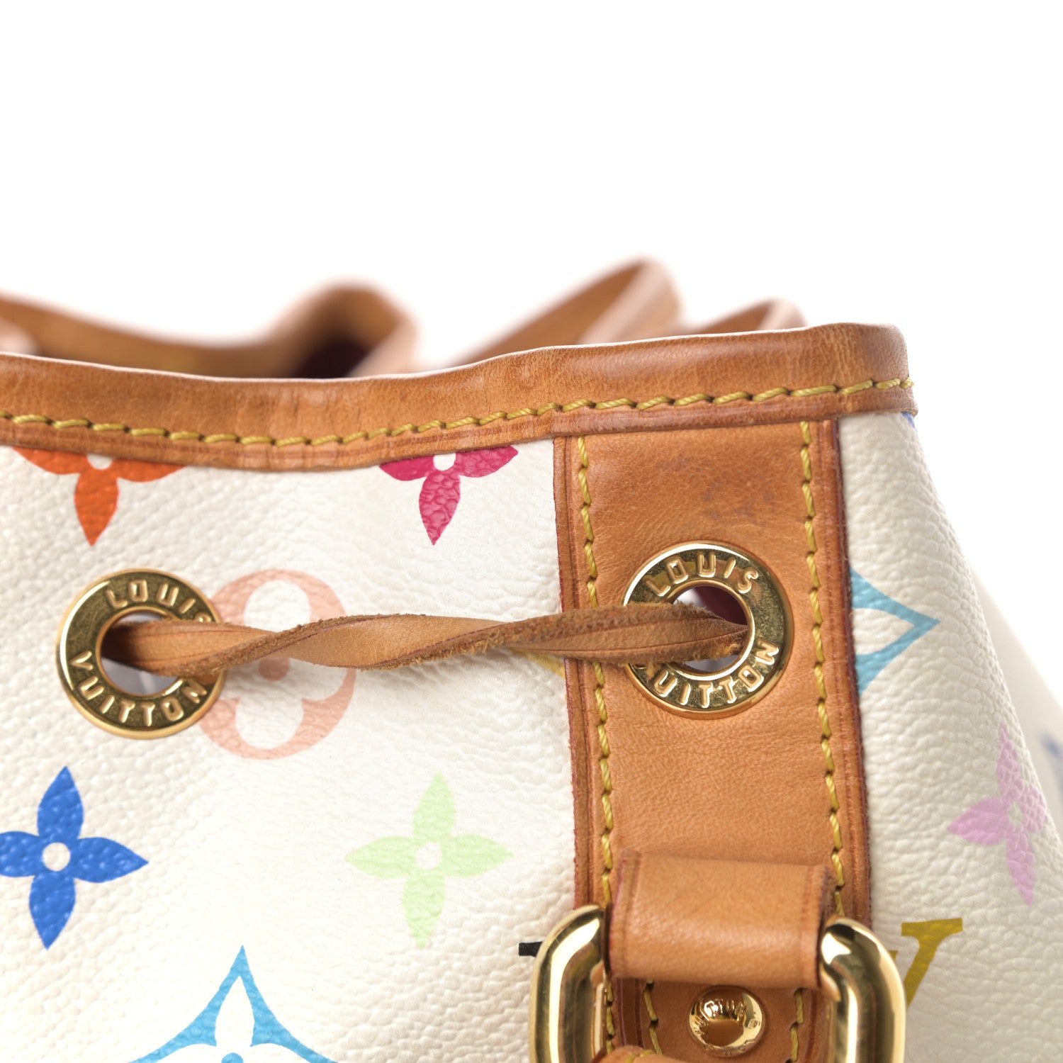 Louis Vuitton Monogram Multicolor Petit Noe White 30 of 30