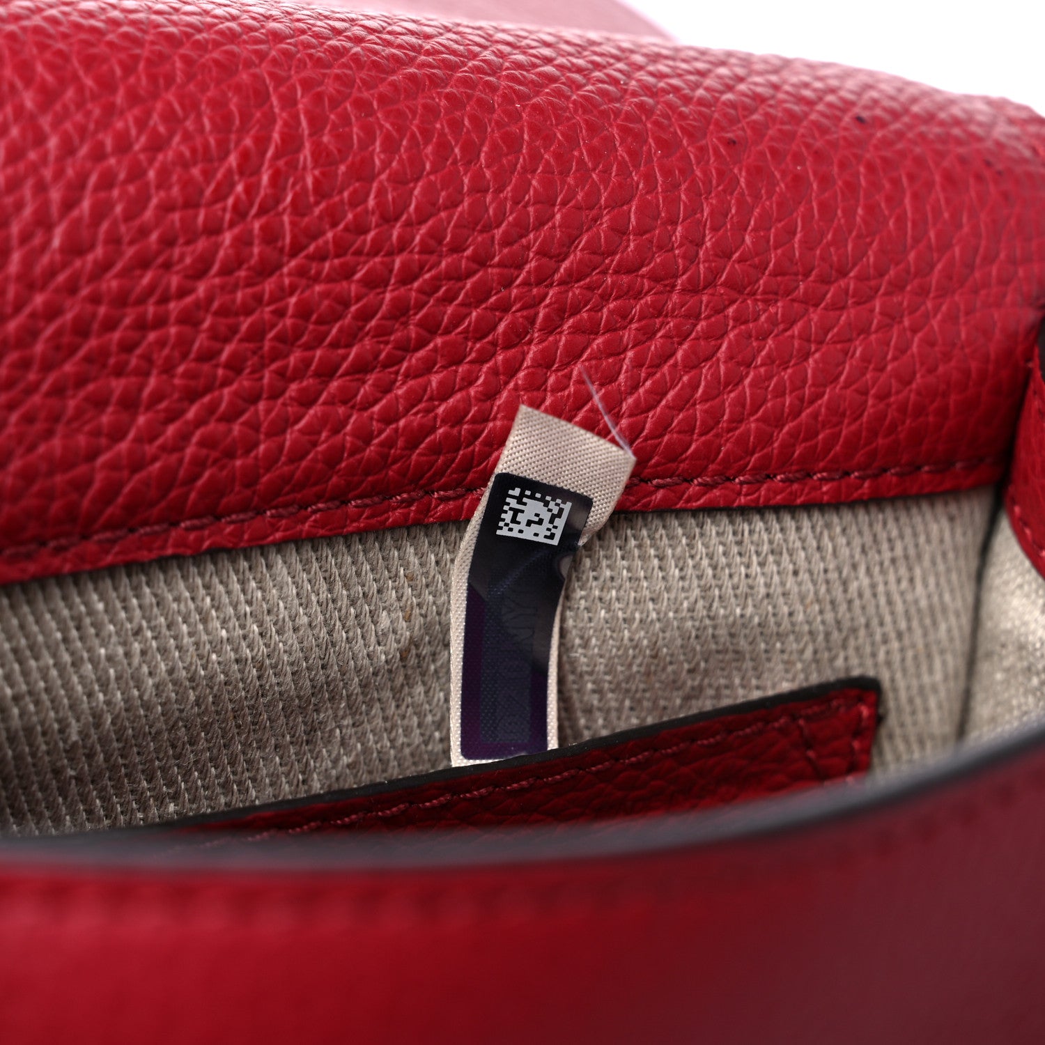 Chloe Calfskin Mini Marcie Round Crossbody Bag Red 7 of 11