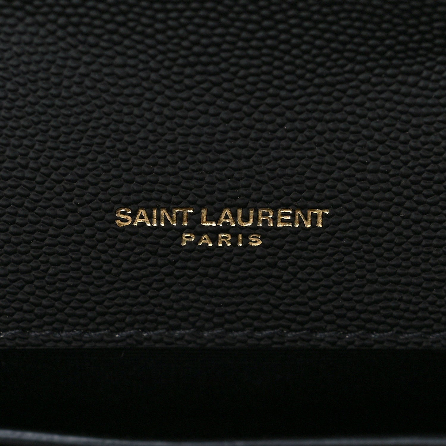 Saint Laurent Grain De Poudre Textured Mixed Matelasse Triquilt Medium Monogram Satchel Black 6 of 6