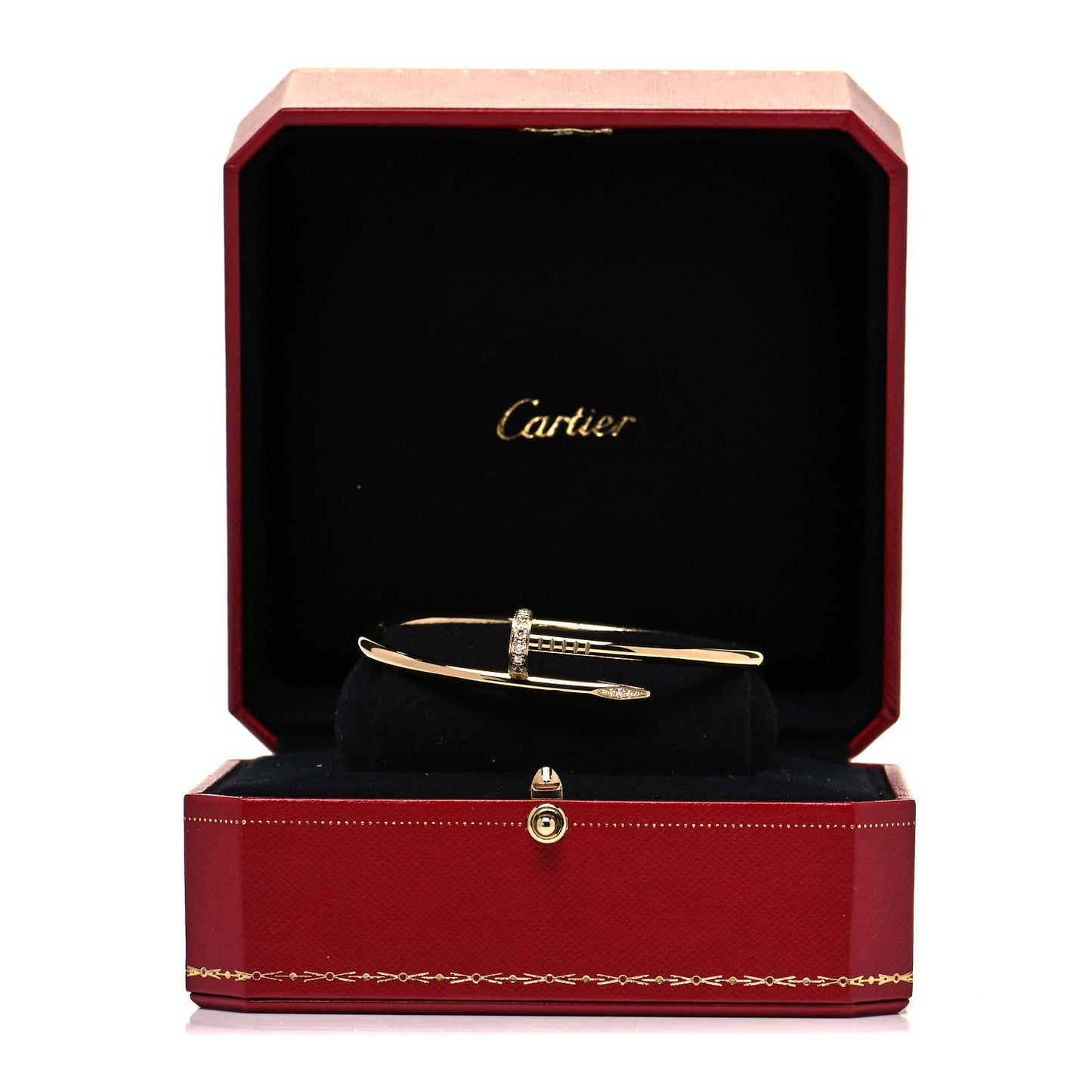 18K Yellow Gold Diamond Juste Un Clou Bracelet 18