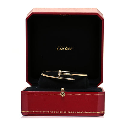 Cartier 18K Yellow Gold Diamond Juste Un Clou Bracelet 18 5 of 5