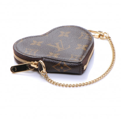 Louis Vuitton Monogram Leopard Coeur Heart Coin Purse Blanc Corail 4 of 7