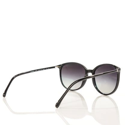 Chanel Acetate Round Sunglasses 5278 Black 2 of 6