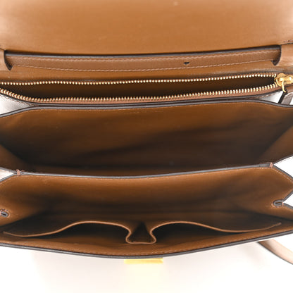 Celine Box Calfskin Medium Classic Box Flap Bag Camel 10 of 21