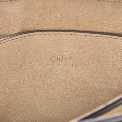 Chloe Suede Calfskin Small Faye Shoulder Bag Blushy Pink 6 of 9