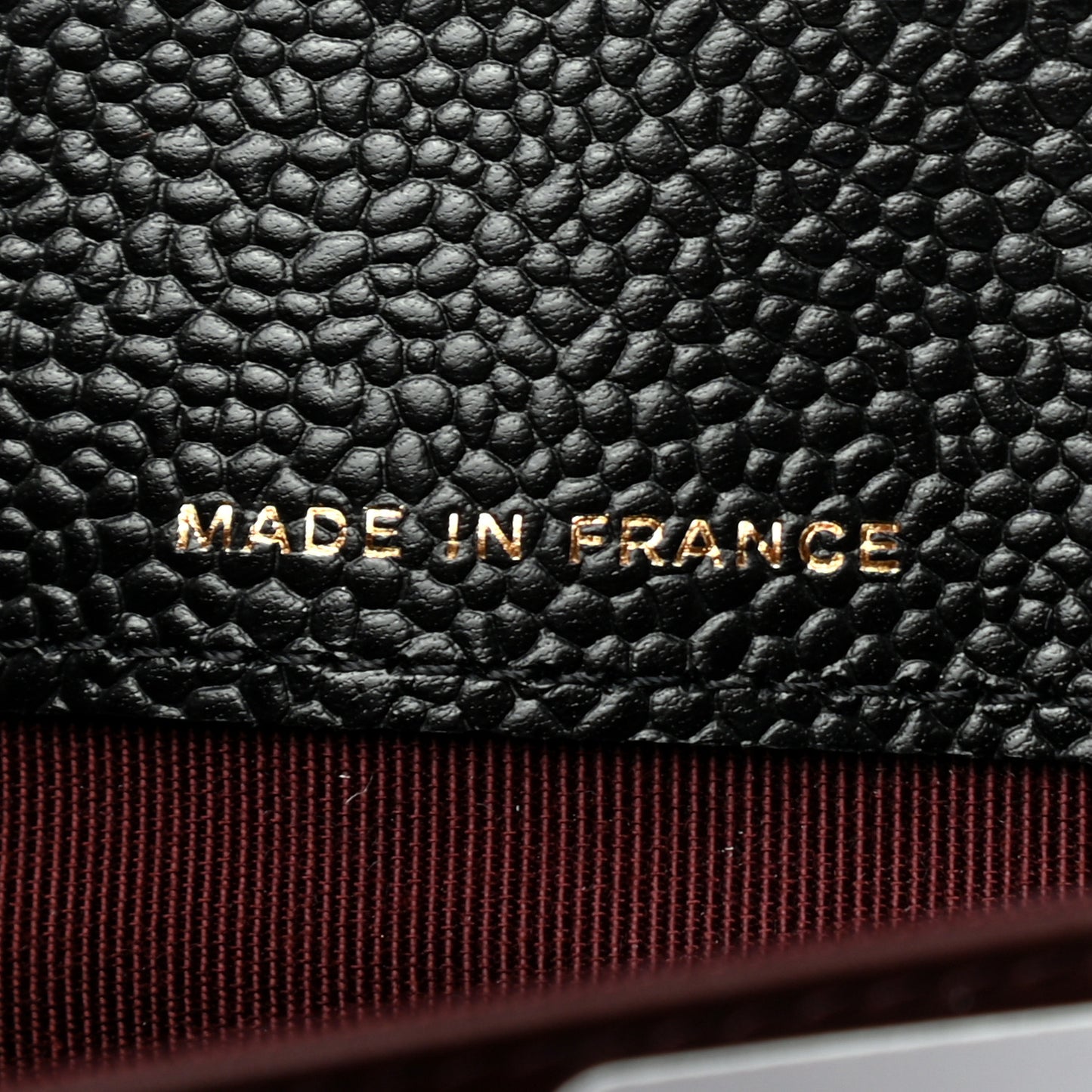 Caviar Quilted Large Gusset Flap Wallet Black