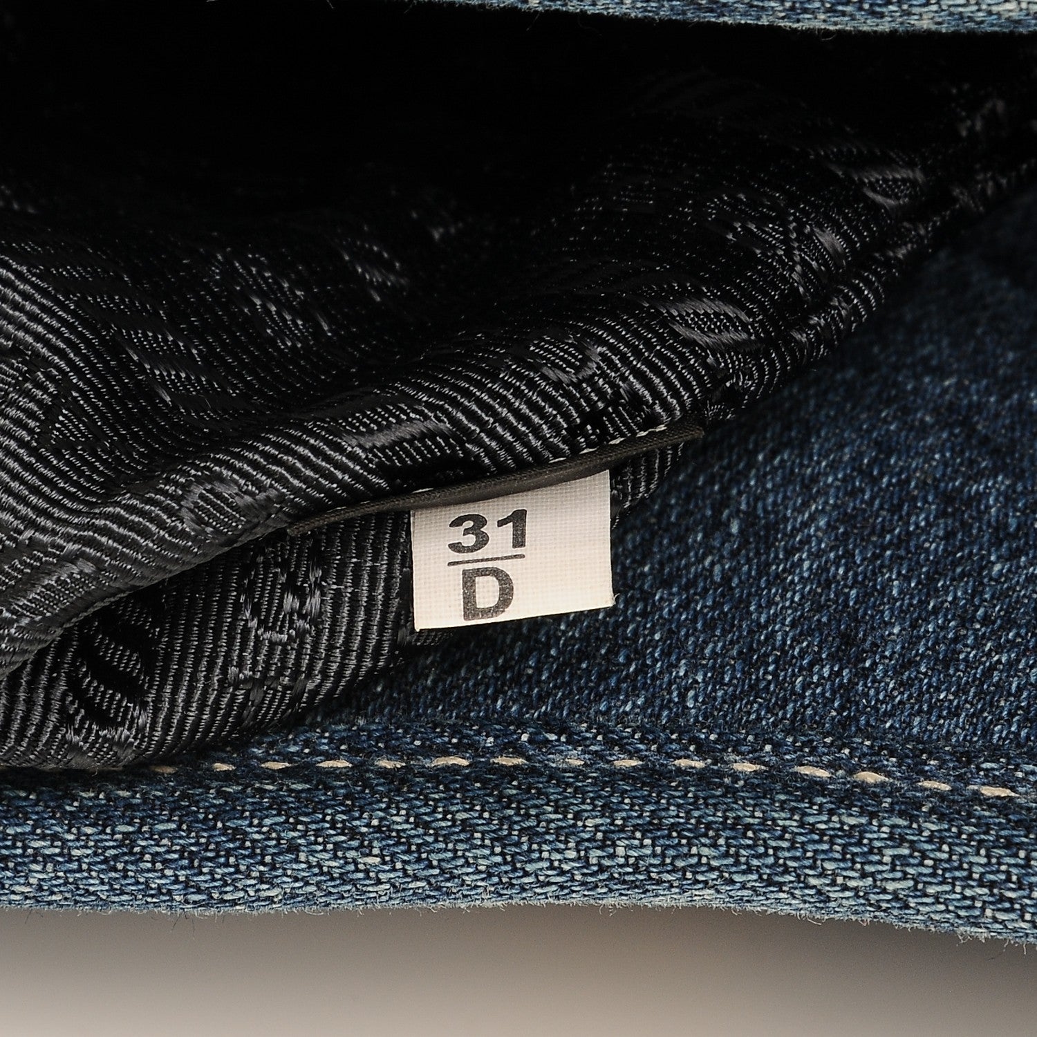 Prada Denim Shopping Tote 8 of 8