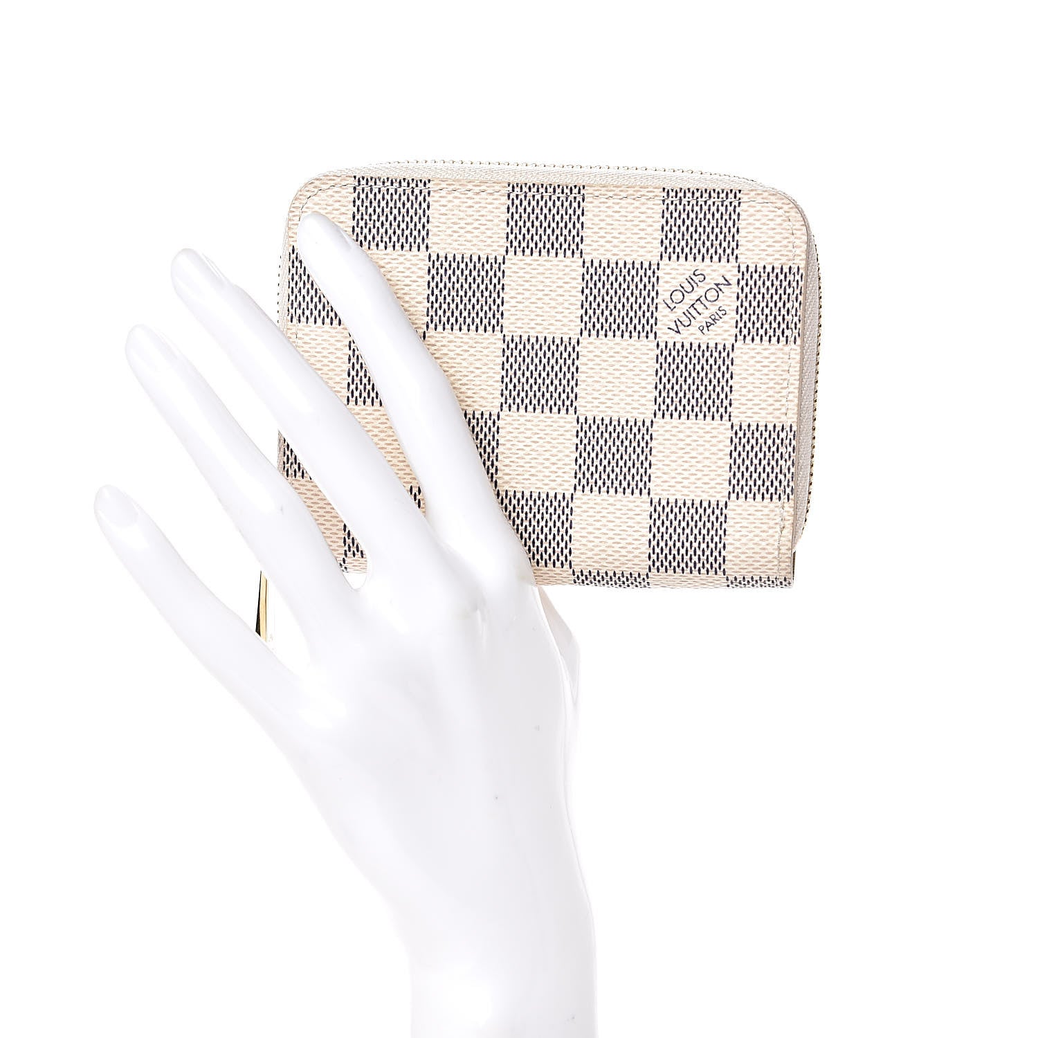 Louis Vuitton Damier Azur Zippy Coin Purse 2 of 9