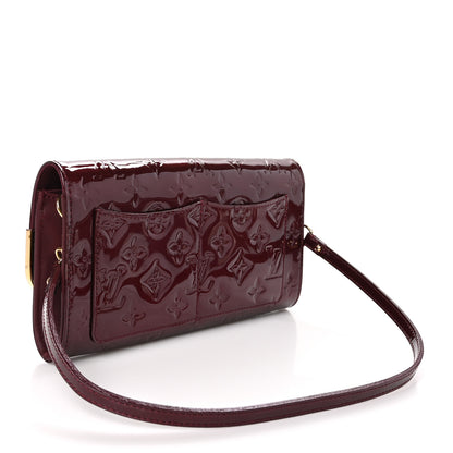 Louis Vuitton Vernis Rossmore MM Amarante 3 of 10
