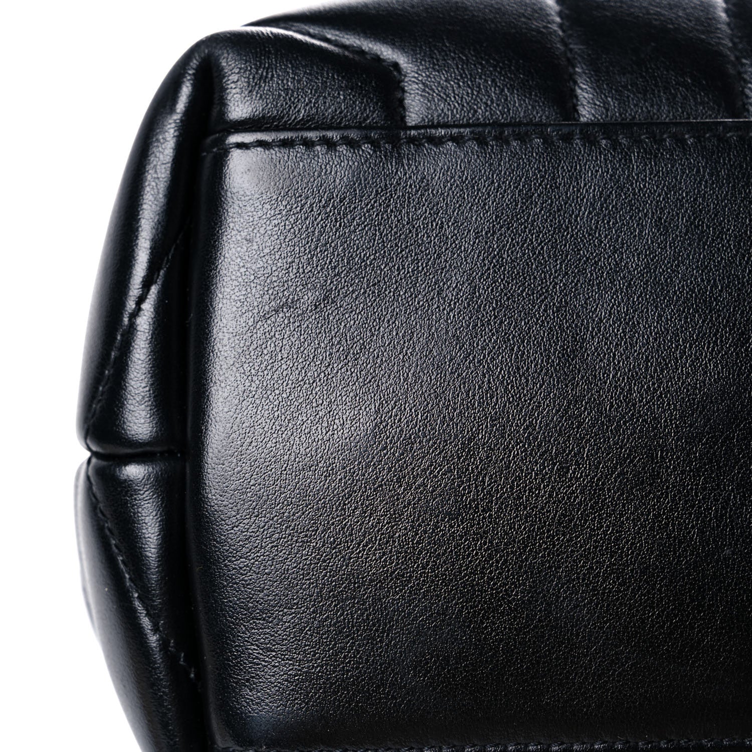 Saint Laurent Calfskin Y Quilted Monogram Medium Loulou Chain Satchel Black 15 of 18