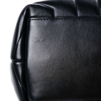 Saint Laurent Calfskin Y Quilted Monogram Medium Loulou Chain Satchel Black 15 of 18
