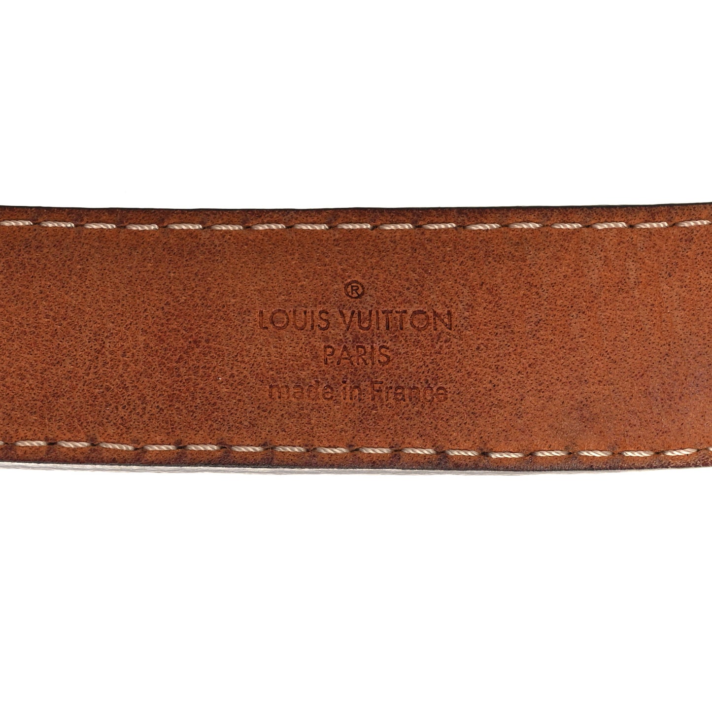 LOUIS VUITTON Mini Monogram 25mm LV Initiales Belt 95 38 95/38