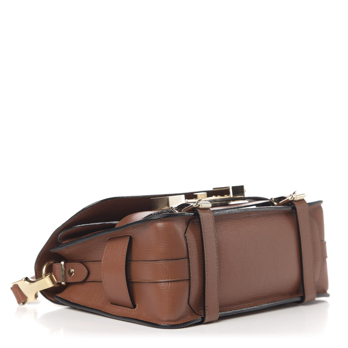 Linosa Calfskin PS11 Classic Shoulder Bag Nice Tan