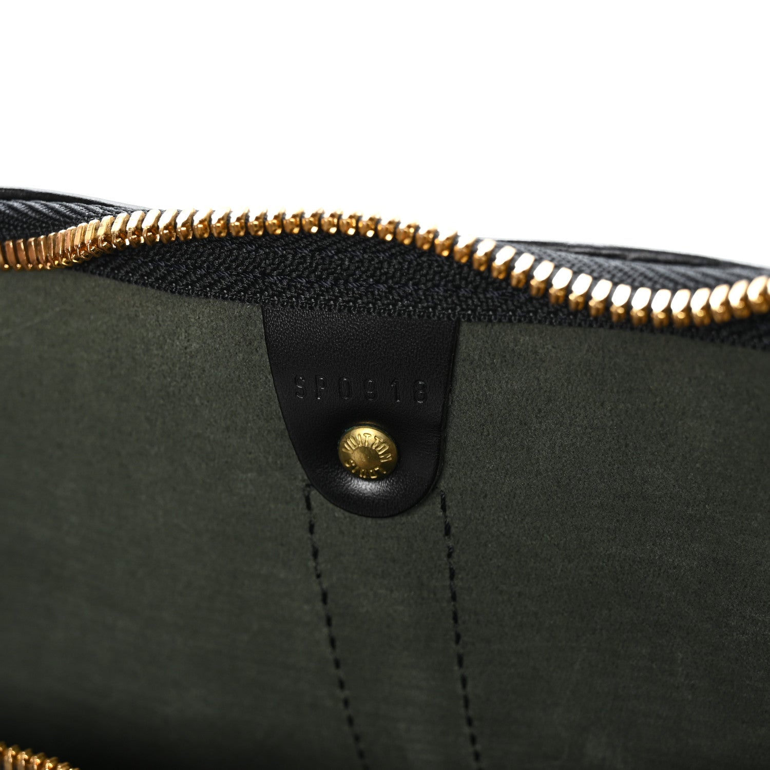 Louis Vuitton Epi Keepall 55 Black 6 of 9
