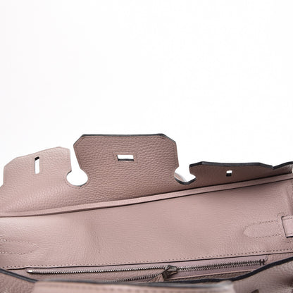 Hermes Taurillon Clemence Birkin 30 Glycine 31 of 44