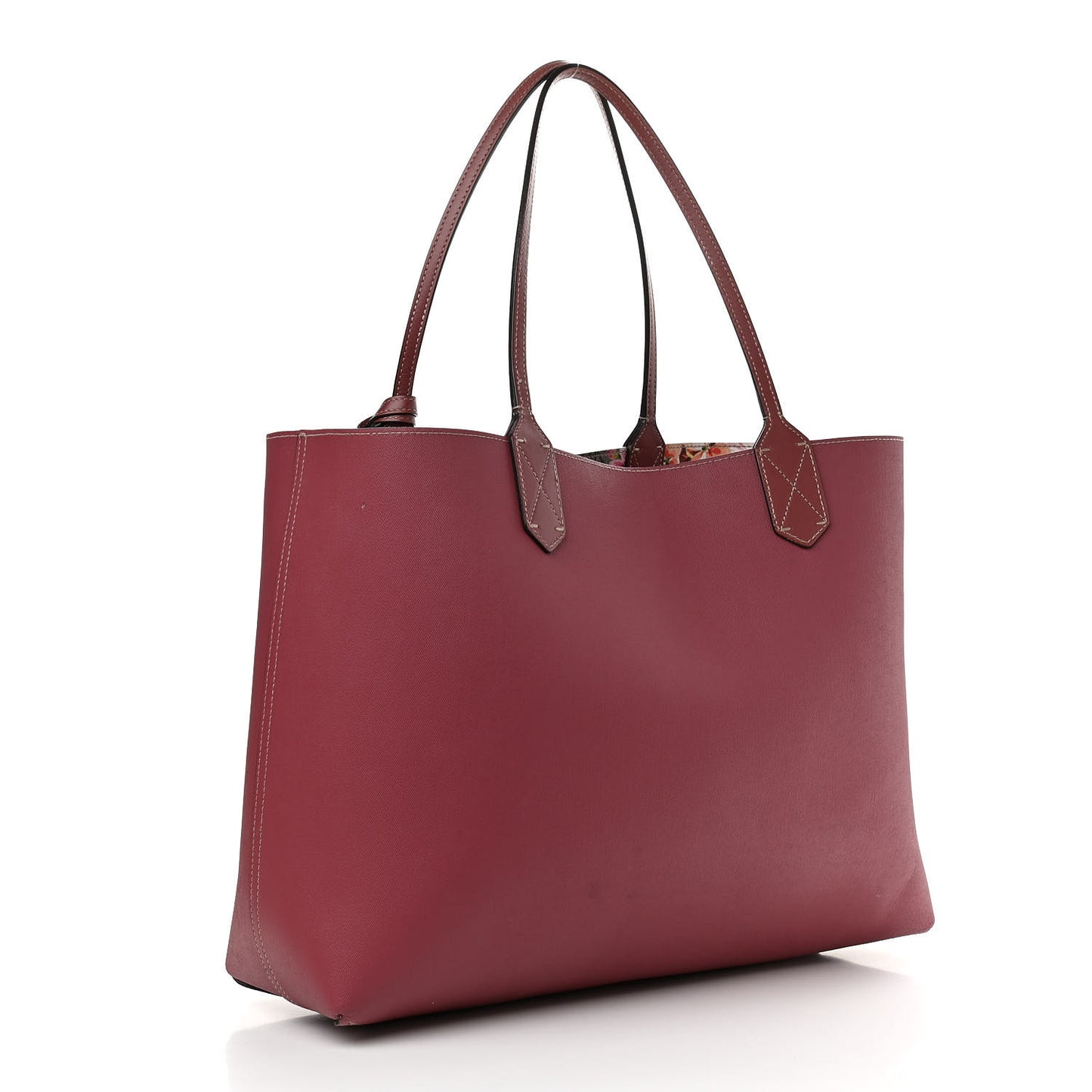 GG Supreme Monogram Blooms Medium Reversible Tote Beige Multicolor Dry Rose