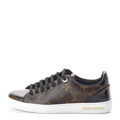 Louis Vuitton Patent Monogram Frontrow Sneakers 35 1 of 8