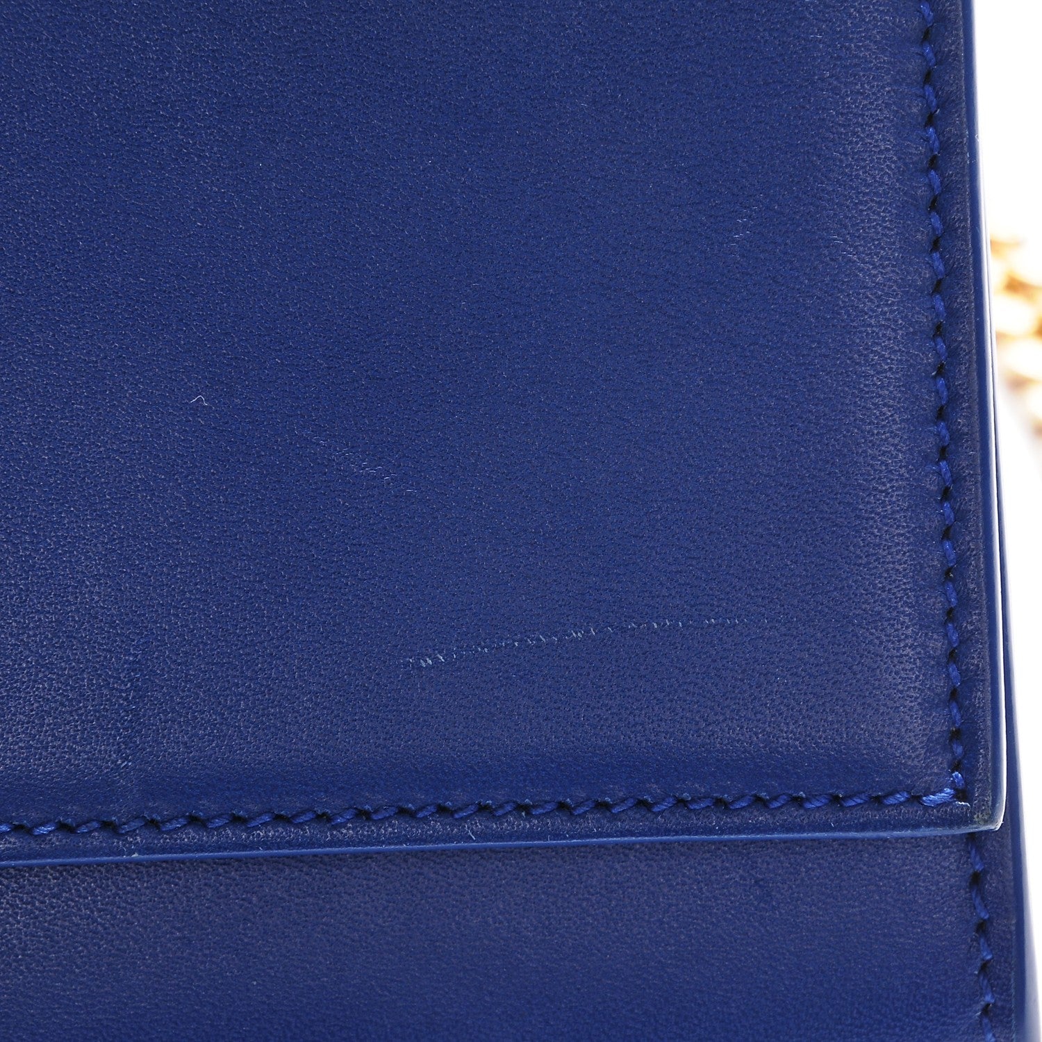 Saint Laurent Smooth Calfskin Medium Classic Monogram Kate Tassel Satchel Royal Blue 6 of 8