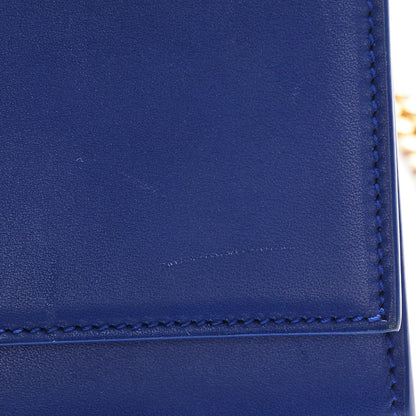Saint Laurent Smooth Calfskin Medium Classic Monogram Kate Tassel Satchel Royal Blue 6 of 8