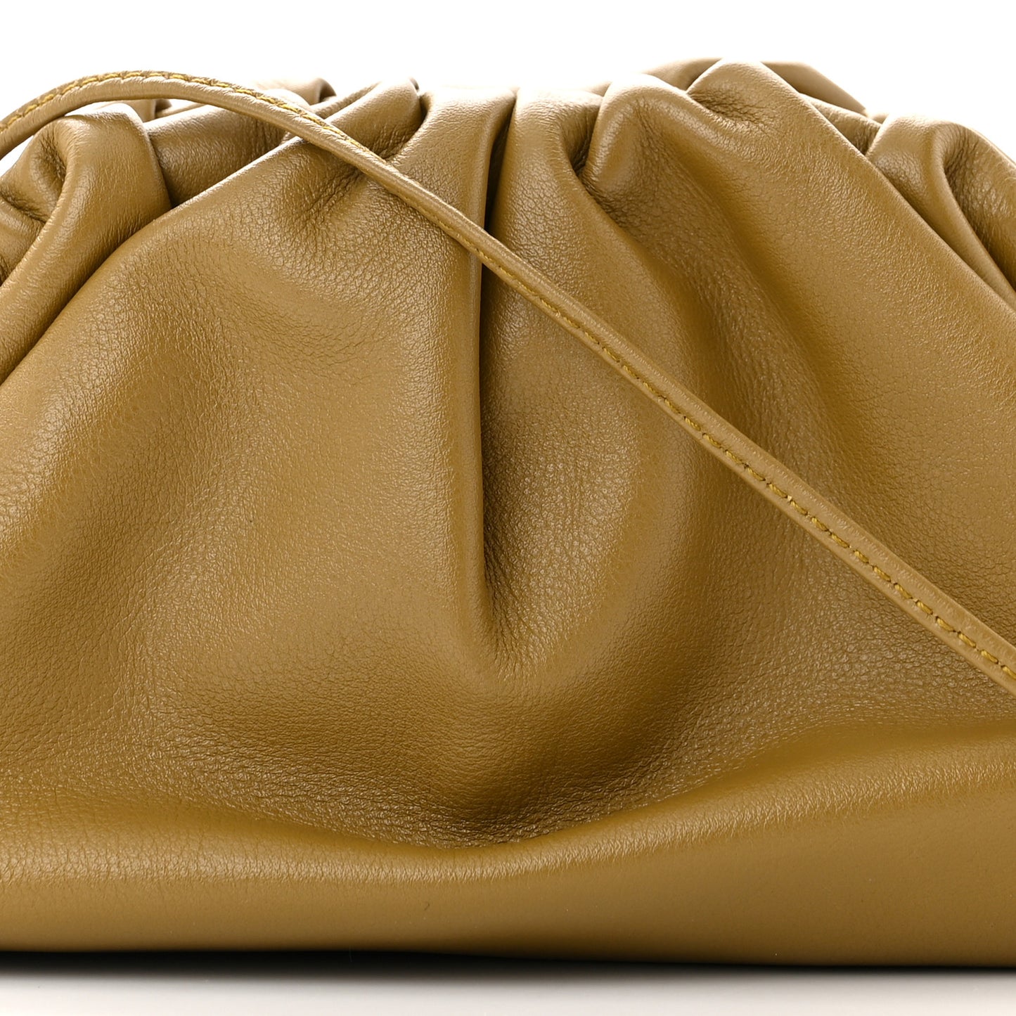 Butter Calfskin The Mini Pouch Moutarde