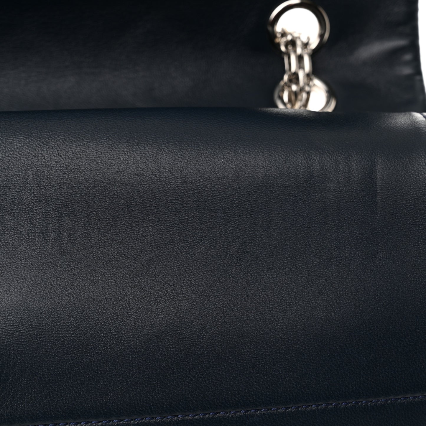Patent Quilted 2.55 Reissue 227 Flap Navy