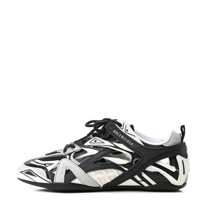 Balenciaga Mesh Rubber Womens Drive Sneakers 38 Light Grey Black 1 of 8