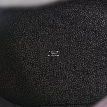 Hermes Taurillon Clemence Picotin Lock 18 PM Raisin 5 of 11