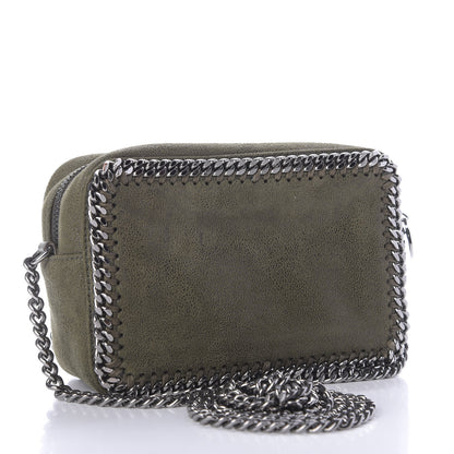 Stella McCartney Shaggy Deer Falabella Crossbody Camera Bag Olive 3 of 9