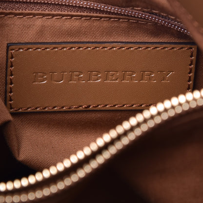 Burberry Haymarket Check Medium Golderton Tote Mid Camel 7 of 9