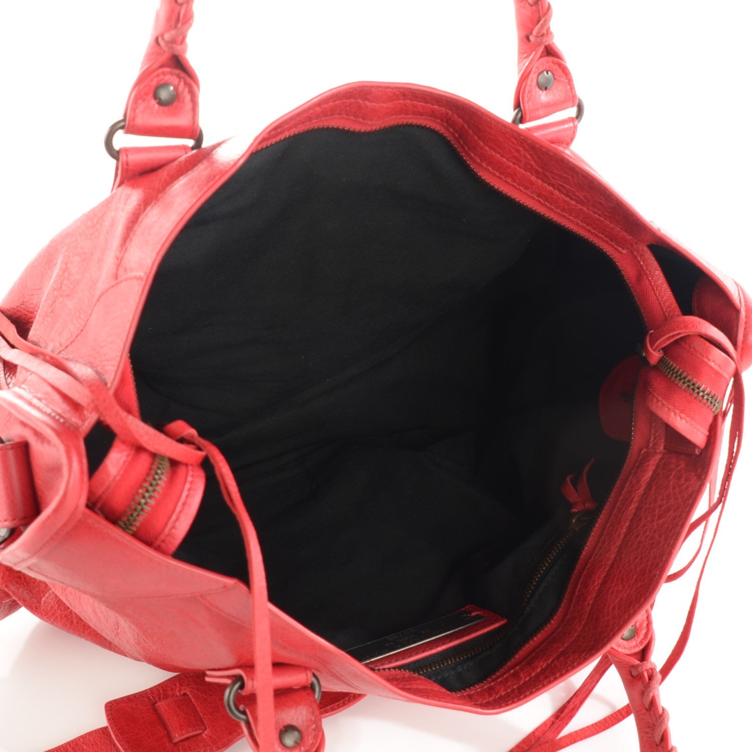 Balenciaga Agneau Classic Hardware City Rouge Coquelicot 8 of 8