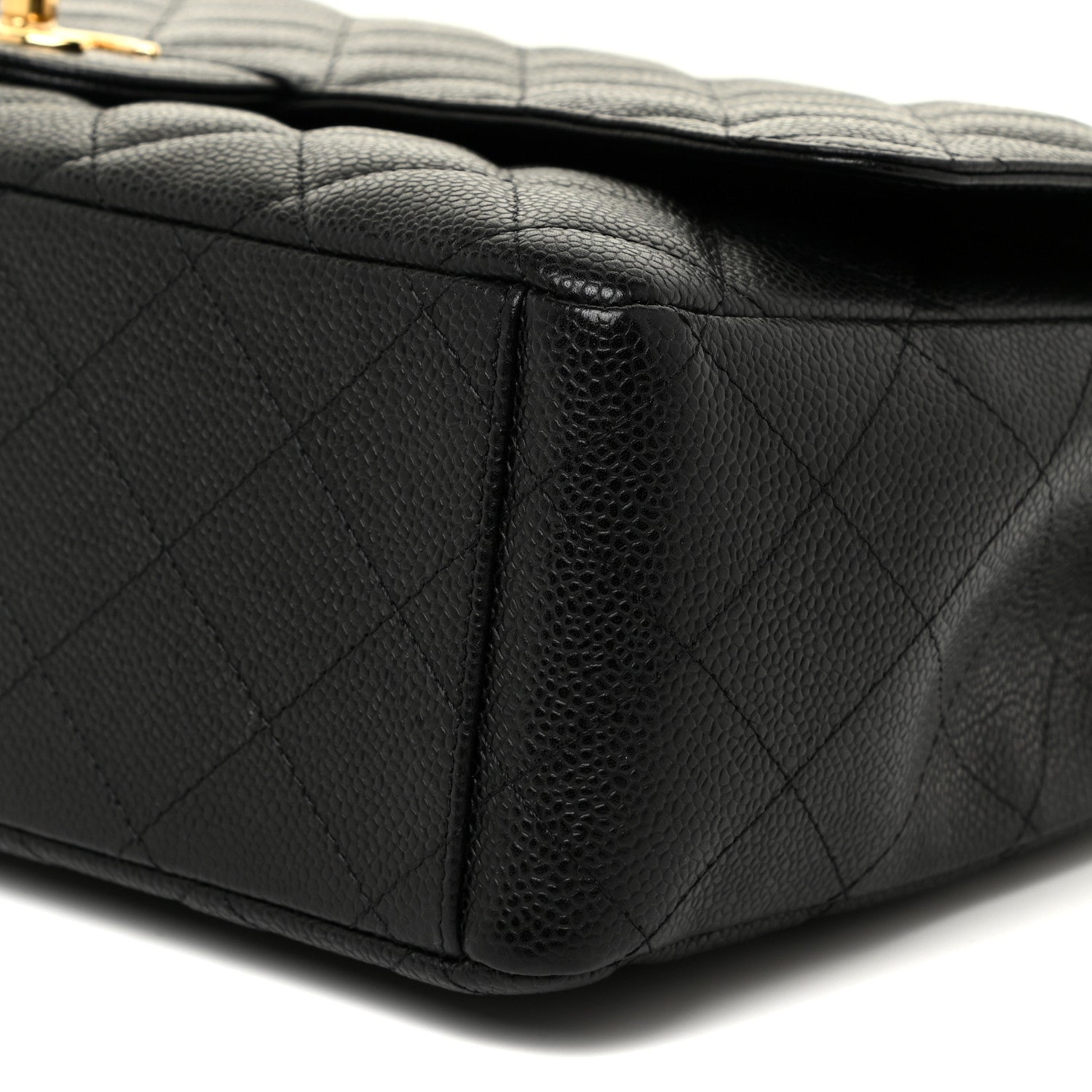 Chanel Caviar Quilted Maxi Double Flap Black 10 of 13