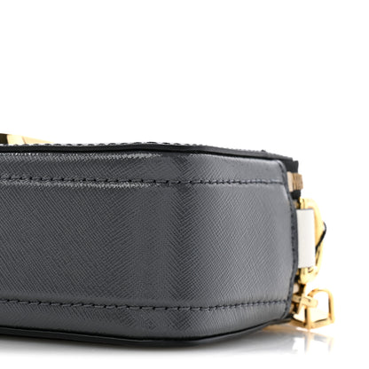 Marc Jacobs Saffiano Small Snapshot Camera Black Mulitcolor 10 of 10