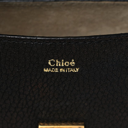 Chloe Grained Lambskin Mini Drew Shoulder Bag Black 6 of 6