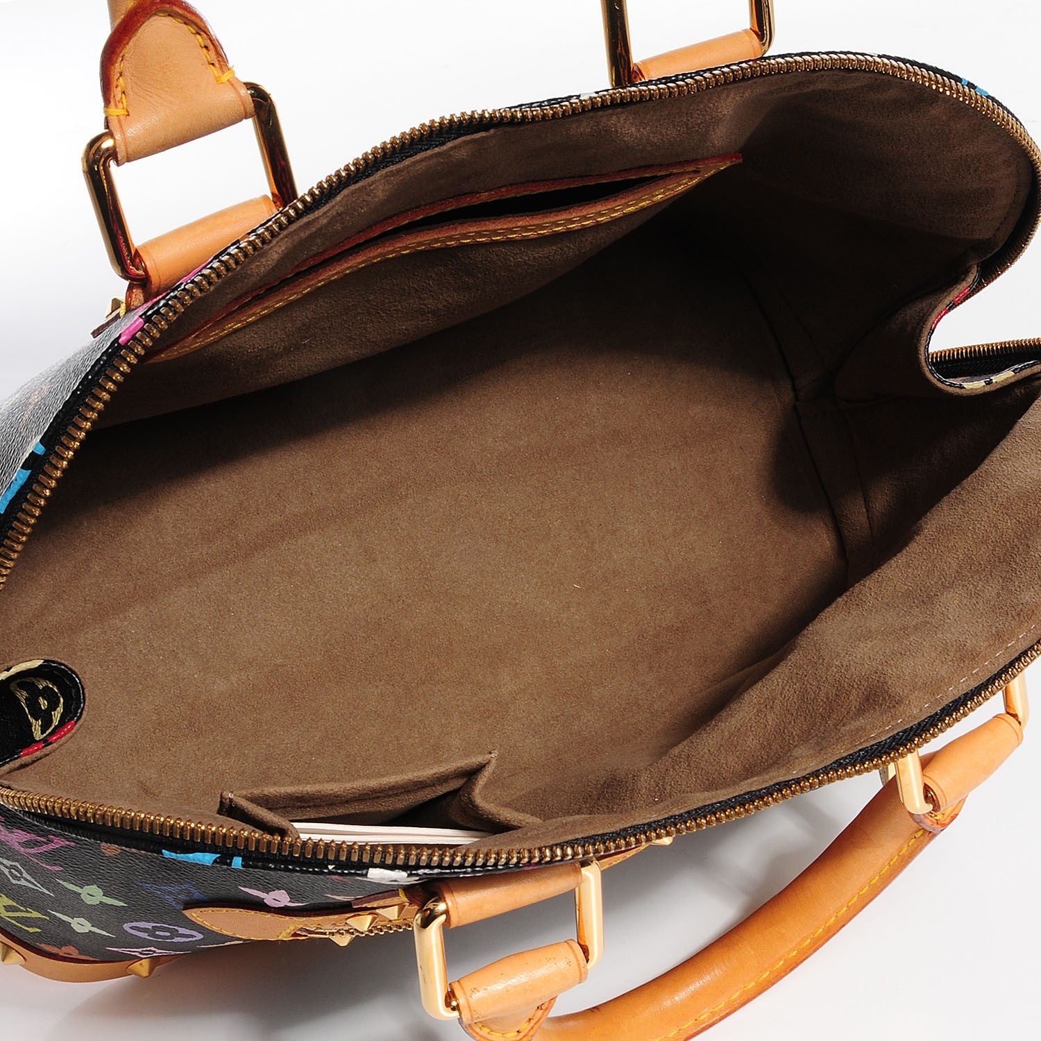 Louis Vuitton Monogram Multicolor Alma Black 5 of 7