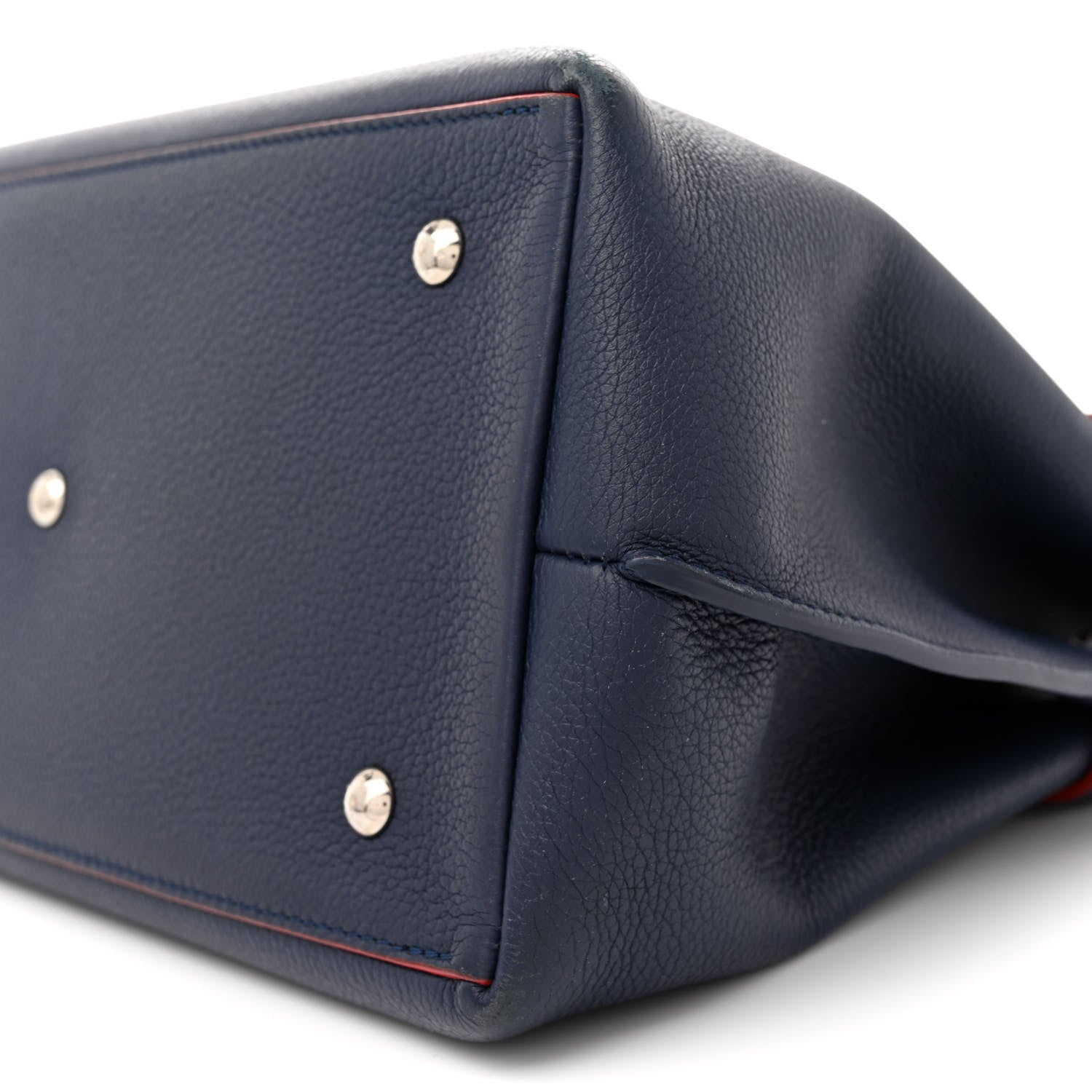 Louis Vuitton Calfskin Lockme Day Marine Rouge 9 of 22
