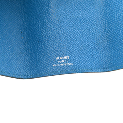 Hermes Epsom Bearn Multicles 4 Key Holder Bleu Zanzibar 7 of 11