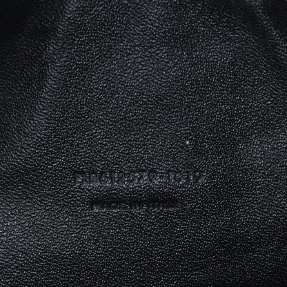 Saint Laurent Grain De Poudre Matelasse Monogram Mini Lou Camera Bag Black 7 of 10