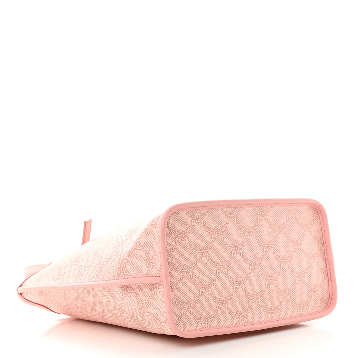 MCM Lauretos Nappa MIni Himmel Shopper Tote Pink Silver Pink 4 of 13