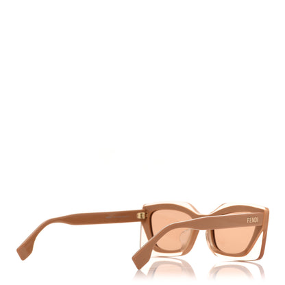 Fendi Feel Sunglasses FE40034U Beige 4 of 7