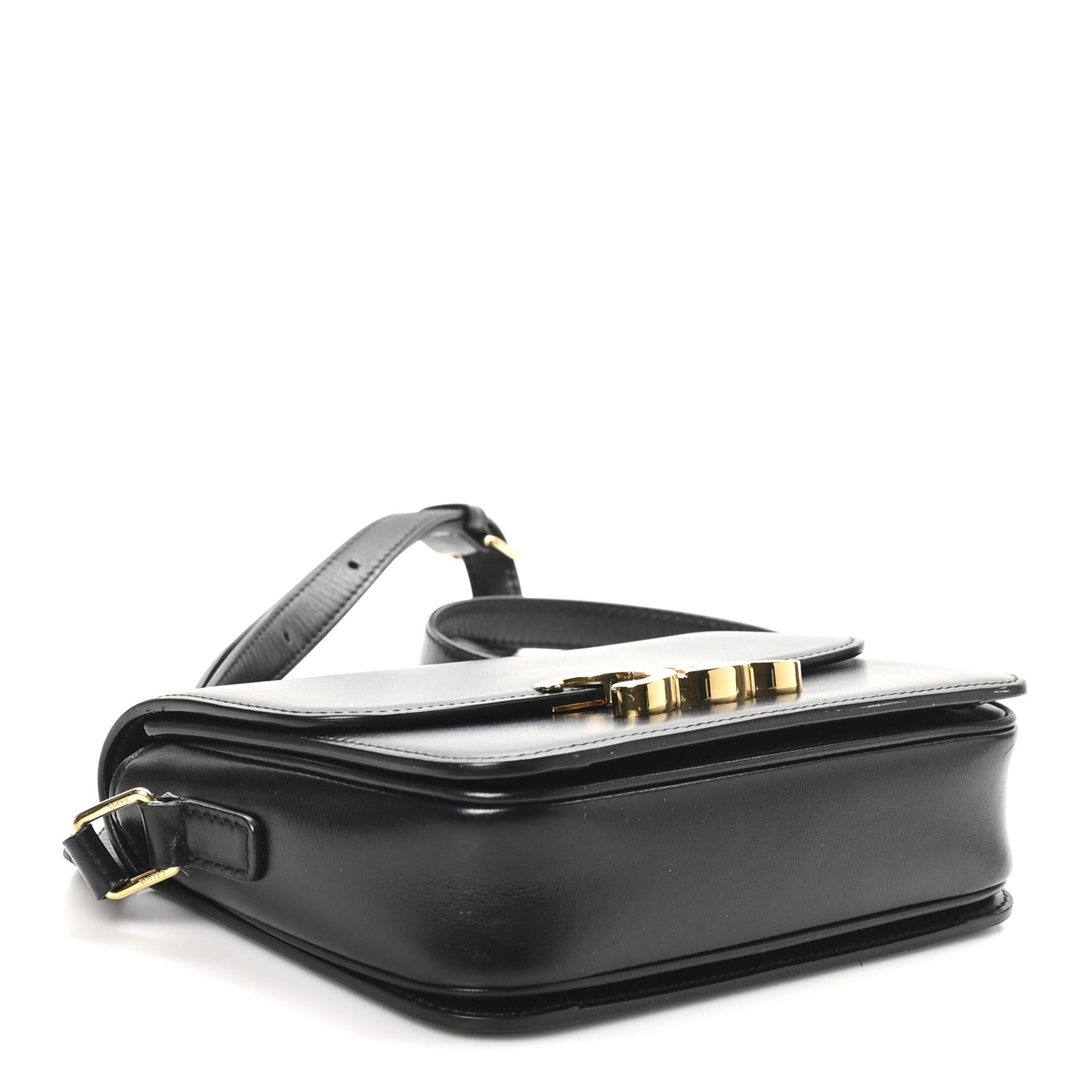 Shiny Calfskin Teen Triomphe Black