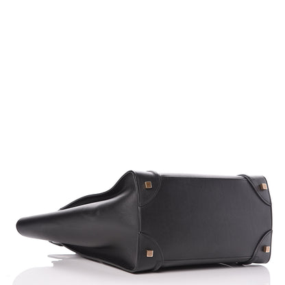Celine Smooth Calfskin Mini Luggage Black 4 of 13